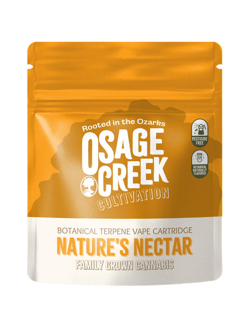 Photograph of product: Cart - Sour Apple Jolly (Nature's Nectar Botanical Terp) - Osage