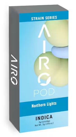 Photograph of product: Airo - Northern Lights .5g Vape Cart