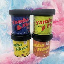 Photograph of product: Yamba Floss Green Apple Watermelon Cotton Candy