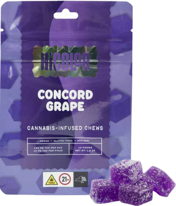 Photograph of product: Concord Grape - TH-oui Gummie 10 Pack (100mg)