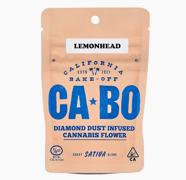 Photograph of product: CABO LemonHead Oui'd Diamond Infused Flower 3.5g