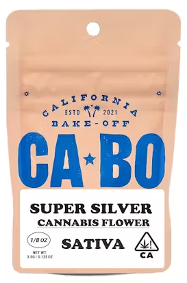 Photograph of product: 3.5g Super Silver Flower - Cabo