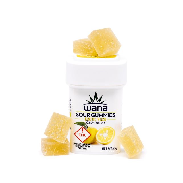 Photograph of product: (H) Exotic Yuzu (2:1 CBD) Gummies