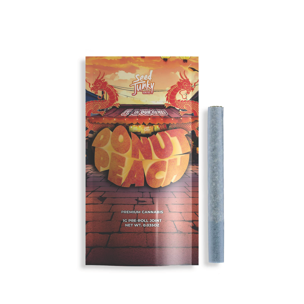 Photograph of product: Donut Peach - 1g (H) - Seed Junky