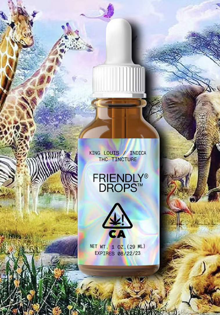 Photograph of product: King Louis Og Indica Tincture