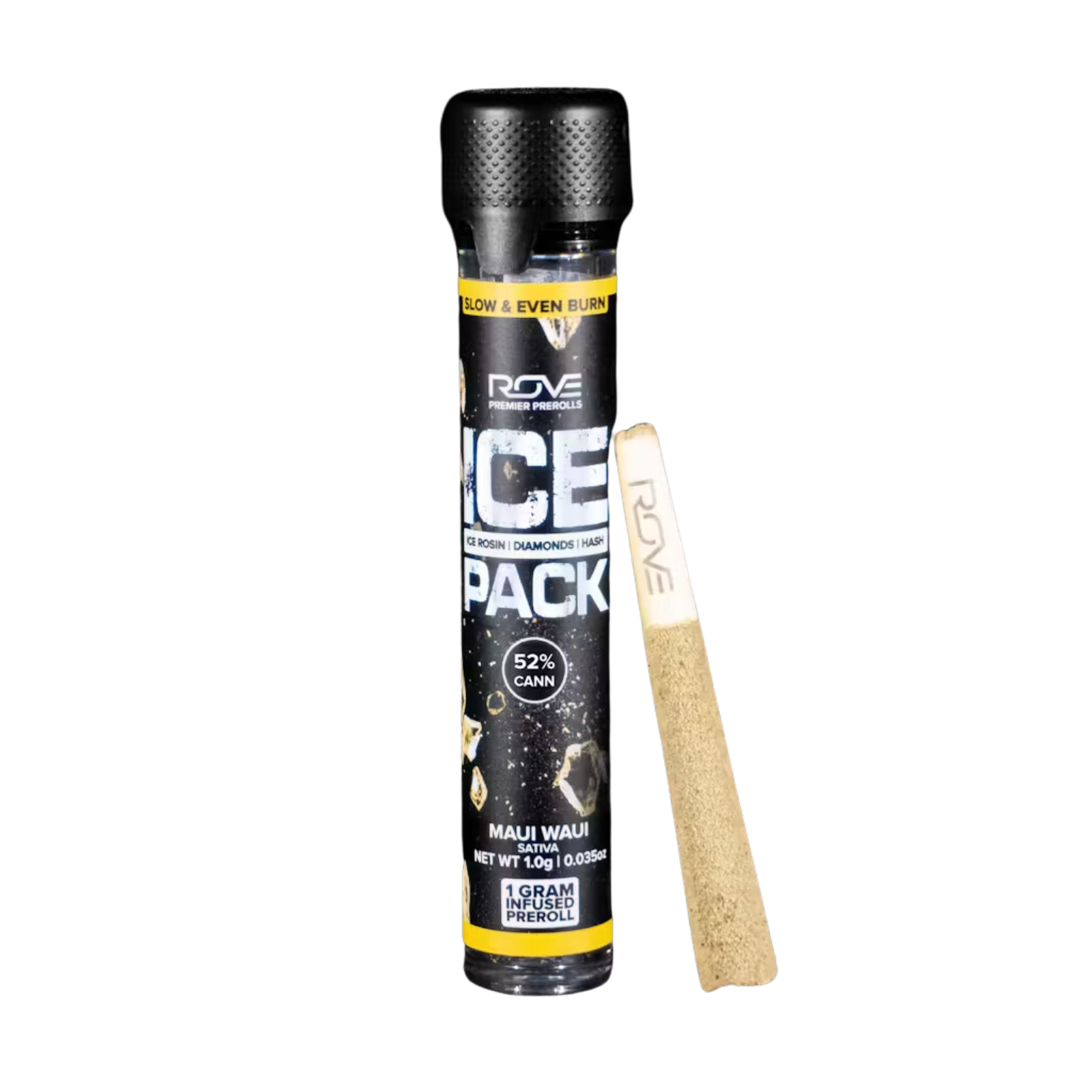 Photograph of product: 1g Triple Infused Pre-Roll | Maui Waui | Rove