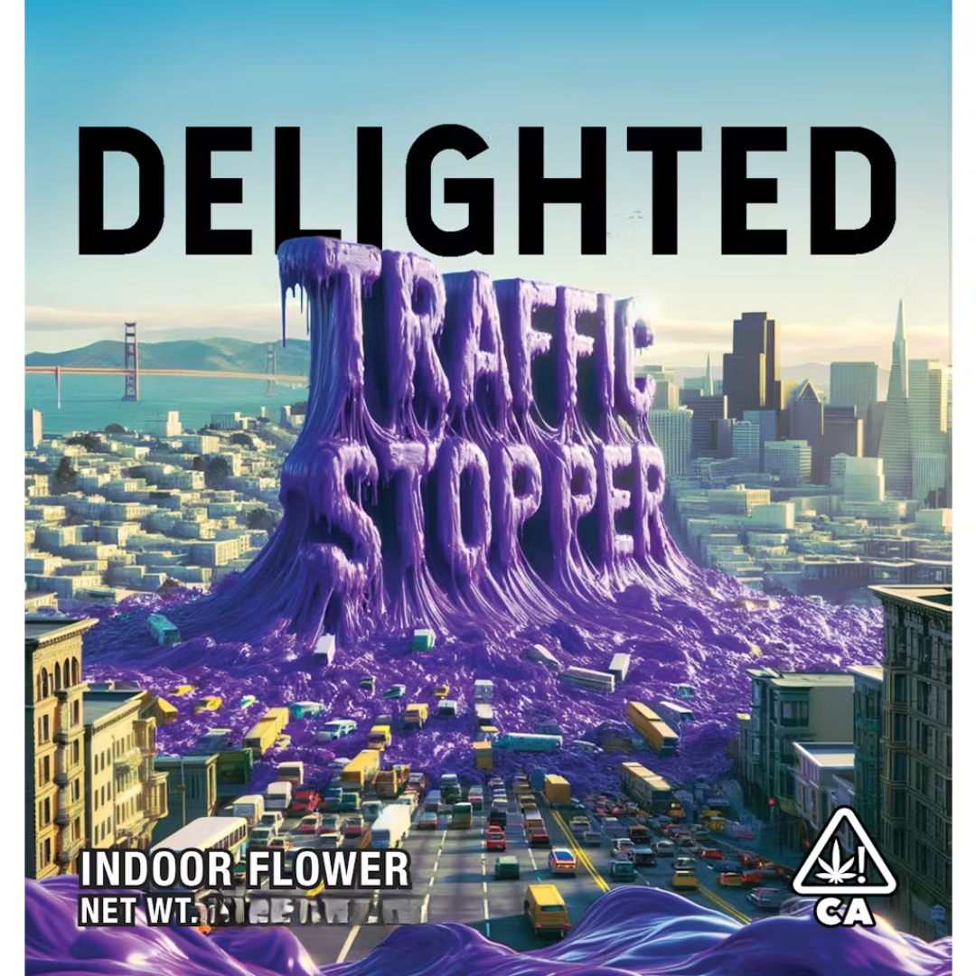 Photograph of product: Delighted - Traffic Stopper (Oui'd) Big Flower - 14g