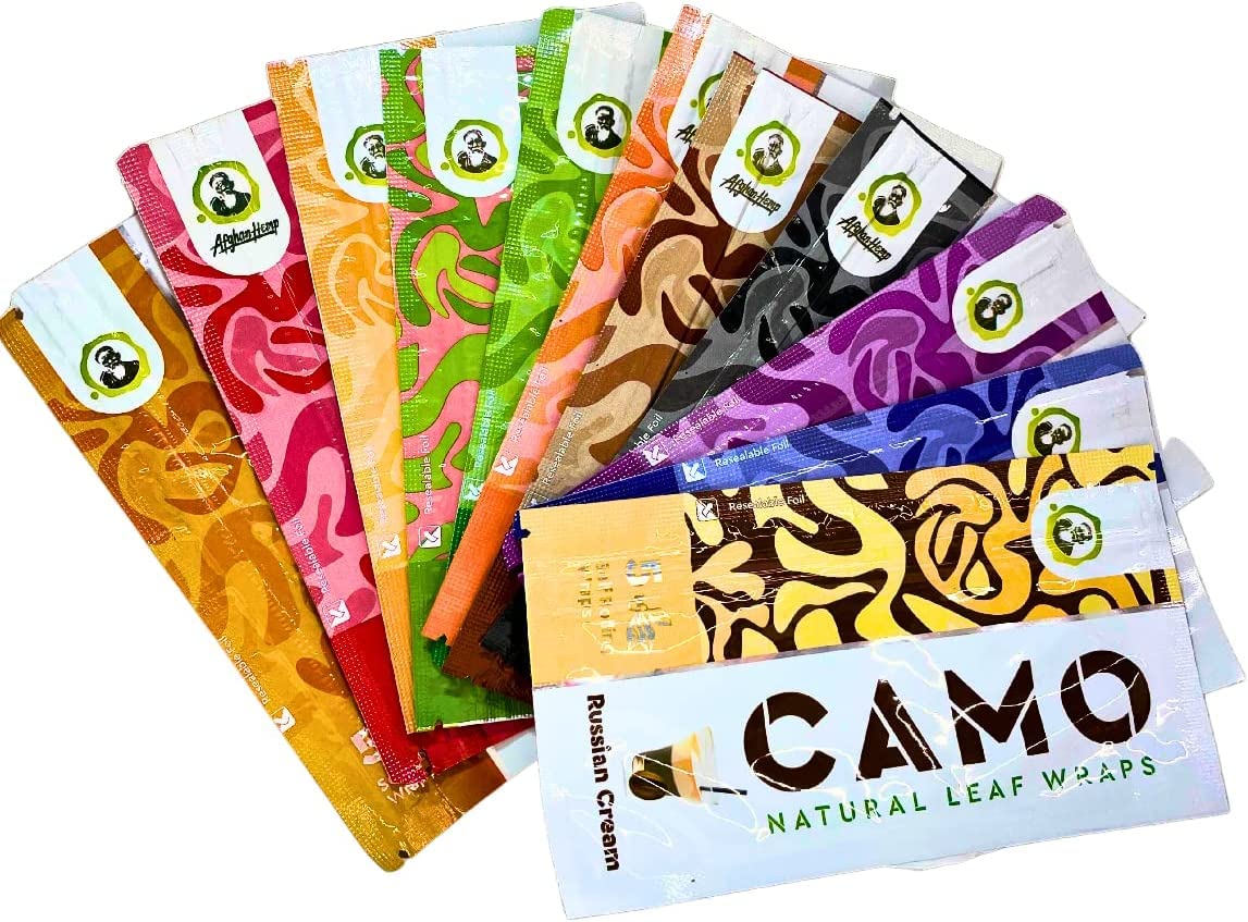 Photograph of product: CAMO Natural Hemp Wraps ALL FLAVORS