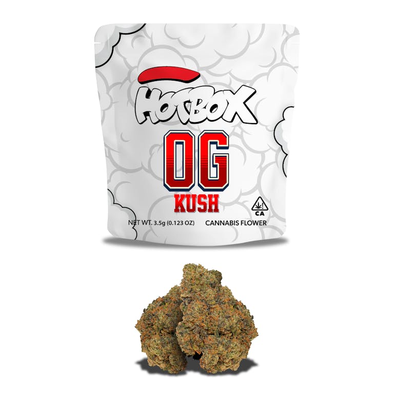 Photograph of product: Hotbox - Flower - OG Kush - Minis - 3.5g