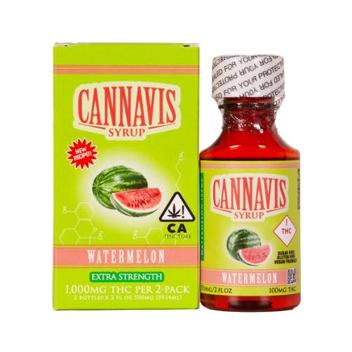 Photograph of product: 1000MG Watermelon Extra Strength Syrup (2 Pack)