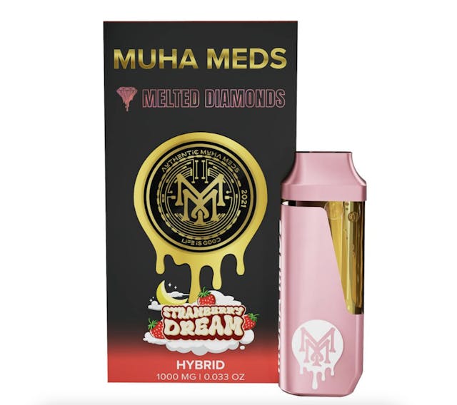 Photograph of product: Strawberry Dream 1g AIO Melted Diamond - 