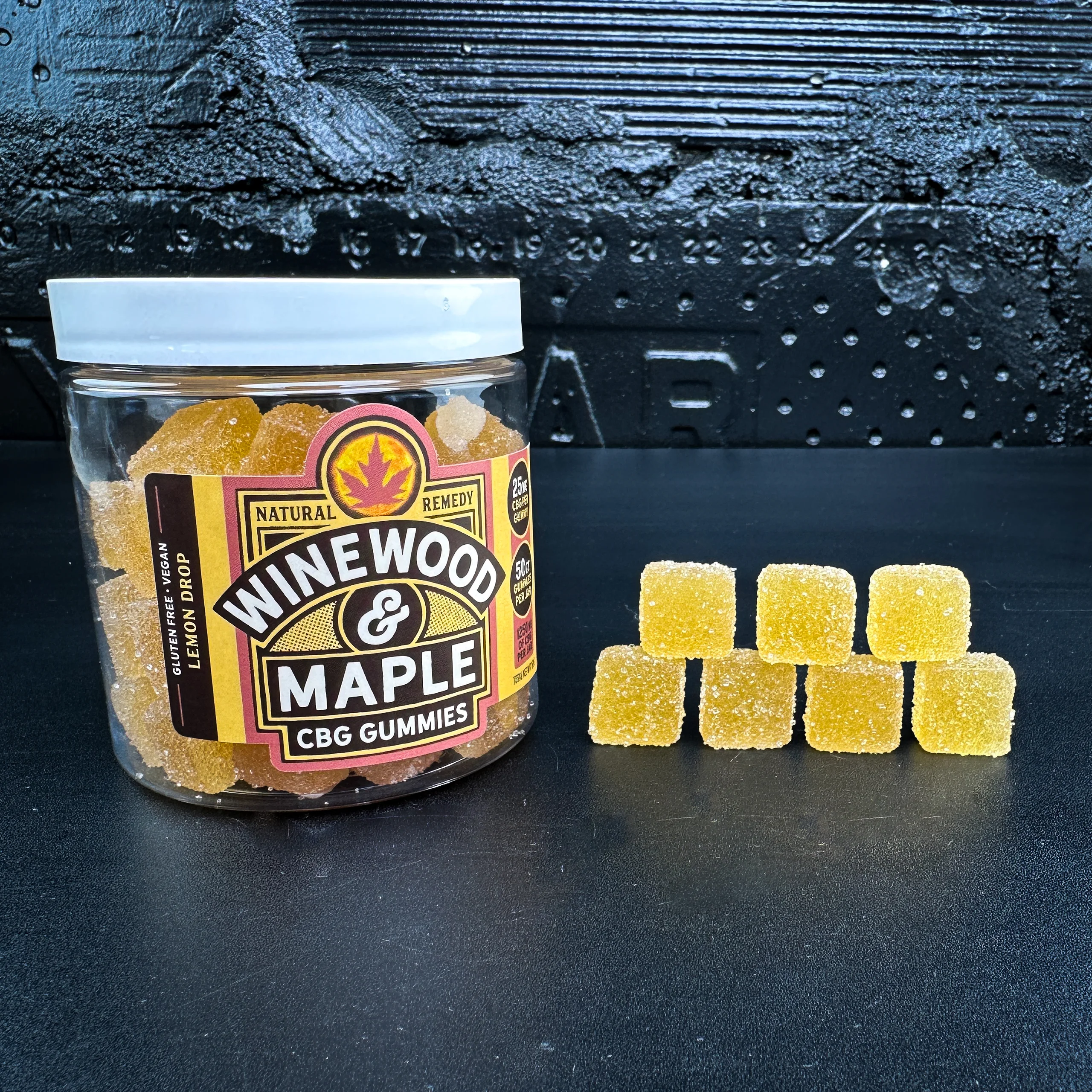Photograph of product: CBG Gummies | Lemon Drop 50pack [25mg/ea]