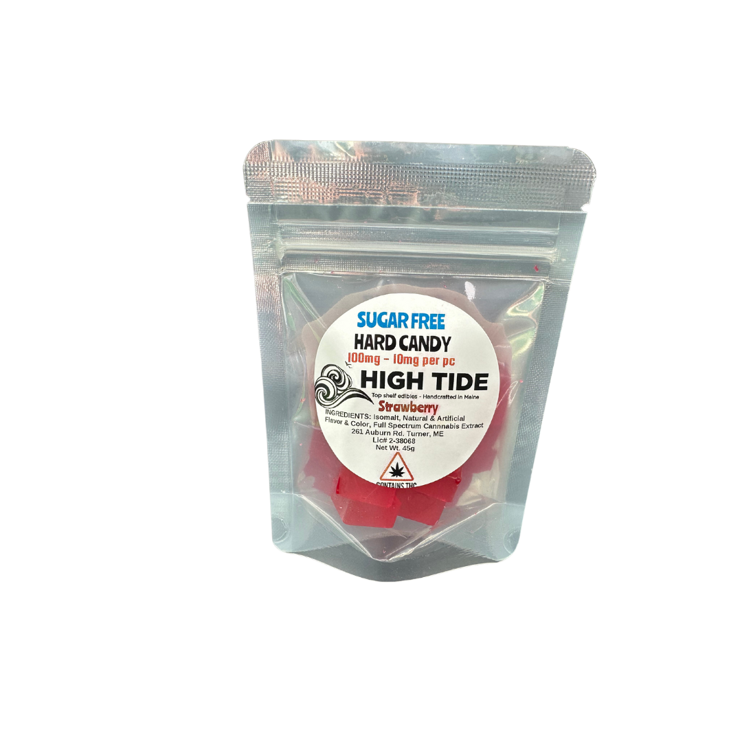 Photograph of product: 100mg Watermelon SUGAR FREE Hard Candy
