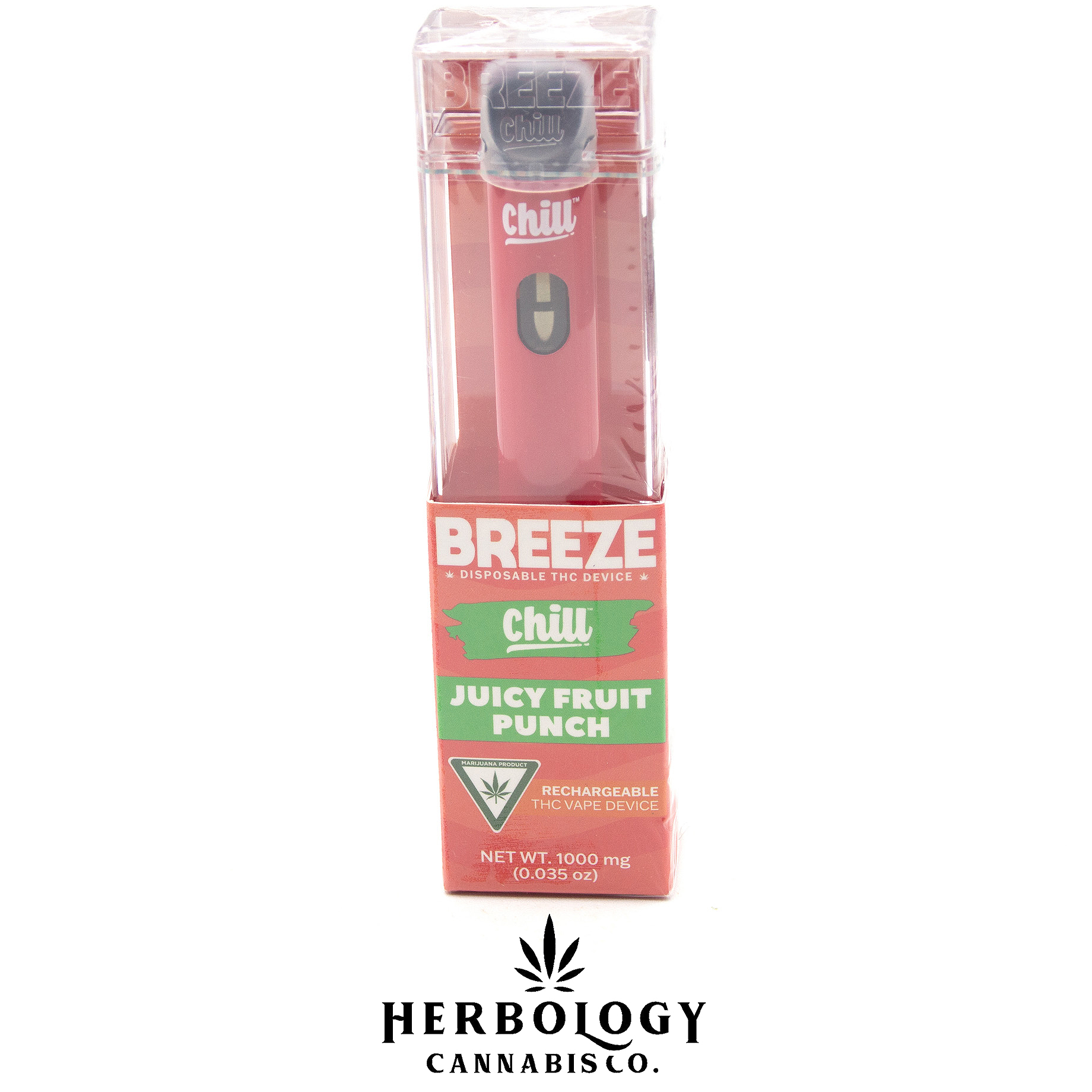 Photograph of product: Breeze Canna | Disposable | Juicy Fruit Punch | 1g