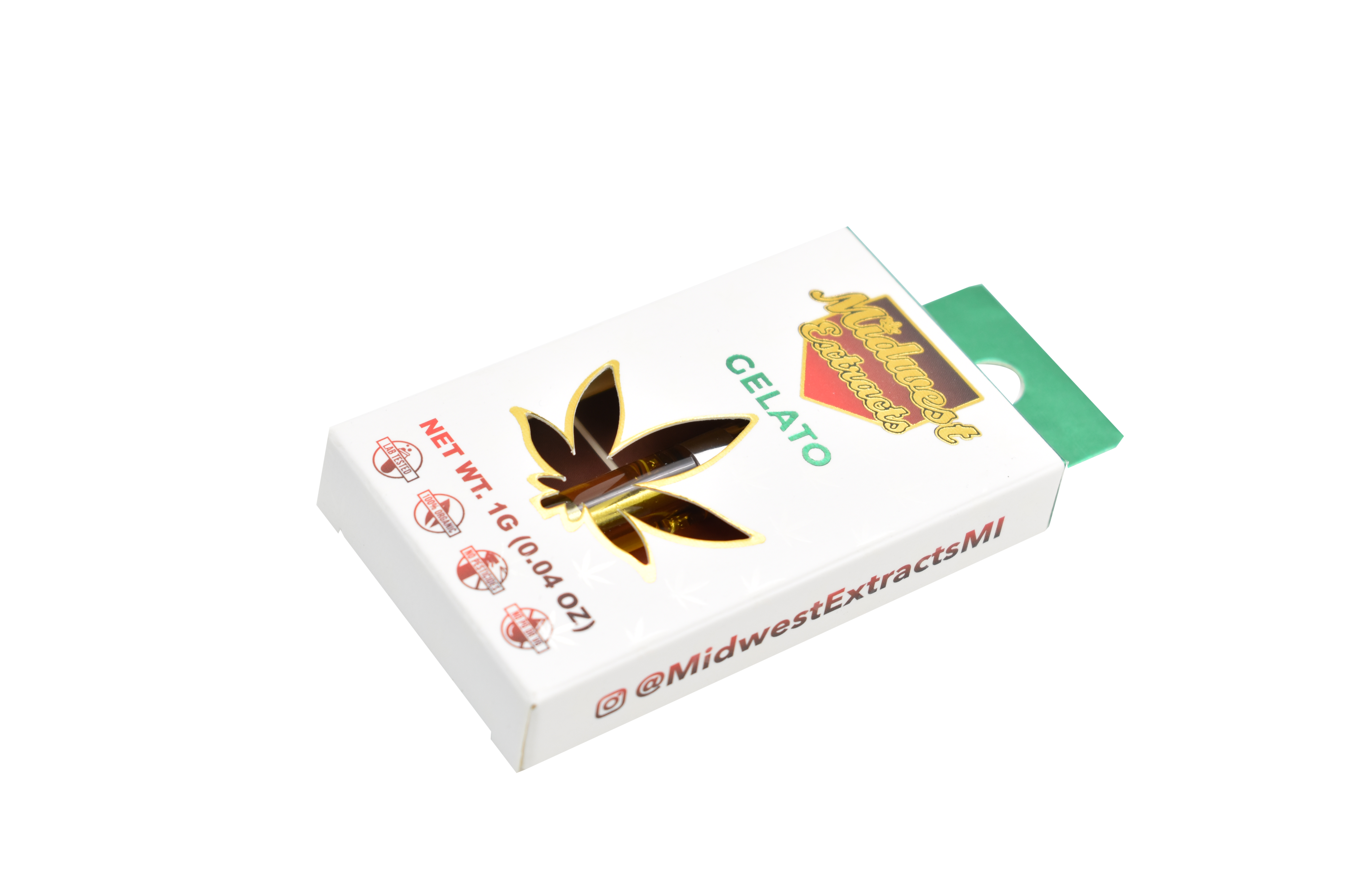 Photograph of product: AU Midwest Extracts: Gelato Cart (H)