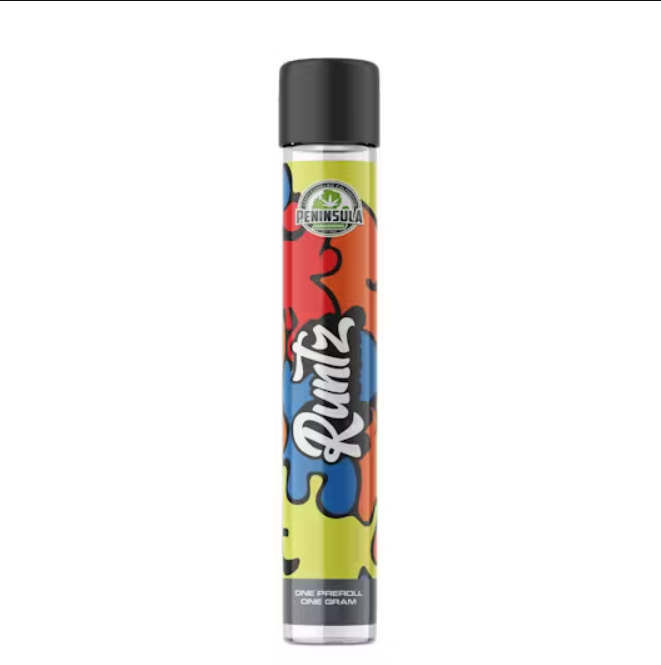 Photograph of Product: Runtz preroll  by Peninsula Gardens