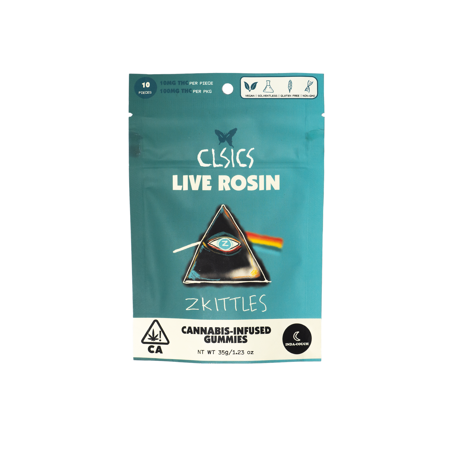 Photograph of product: CLSICS Dark Side Of The Berry Live Rosin Gummies 100mg