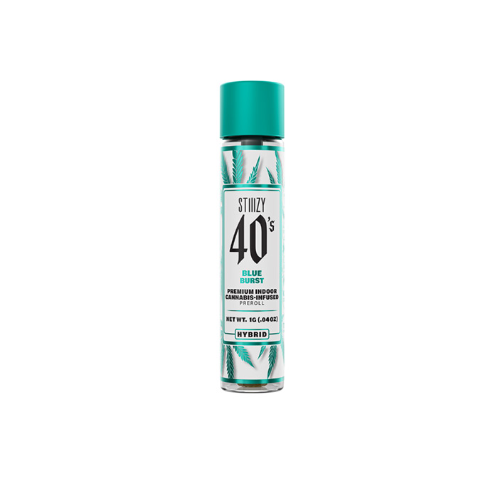 Photograph of product: Blue Burst Infused Preroll, Hybrid, 1g