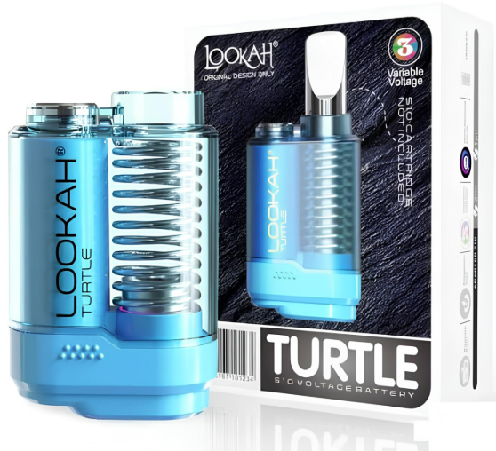 Photograph of product: Accessories - Lookah - Lookah Turtle 510 Battery - Blue