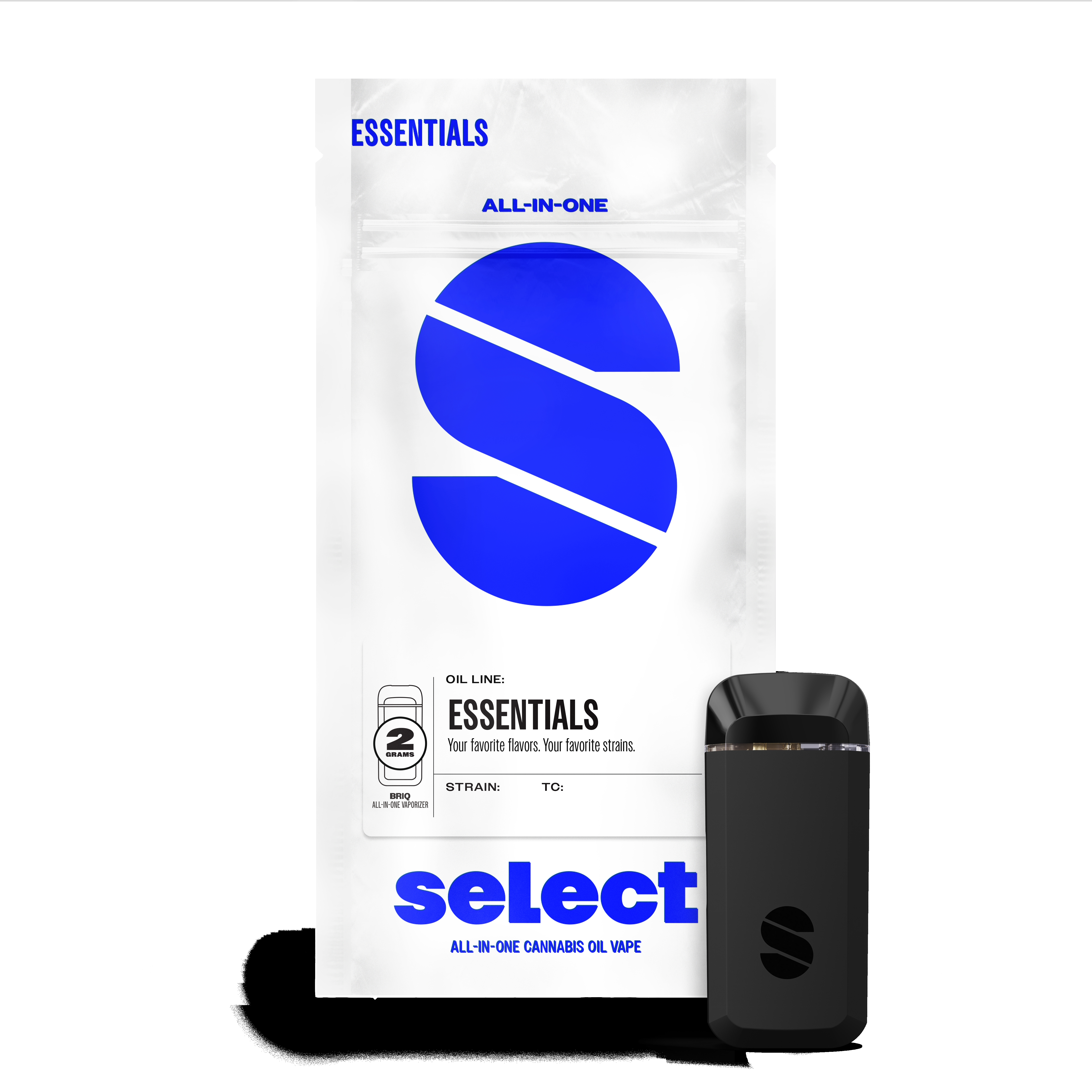 Photograph of product: Select Permanent Marker Briq Disposable (REC)