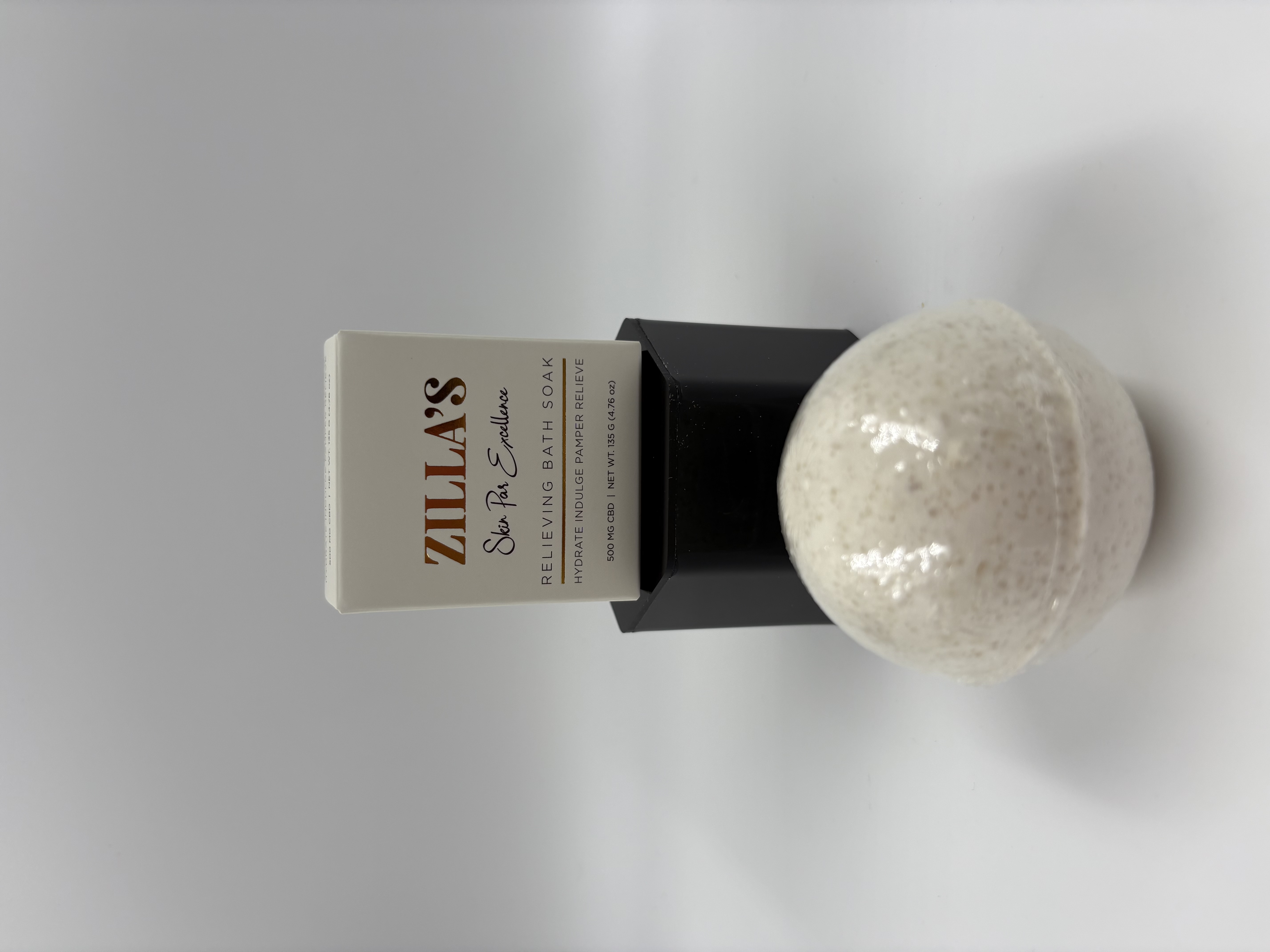 Photograph of product: ZILLA'S | CBD | Bath Bomb | White Coconut