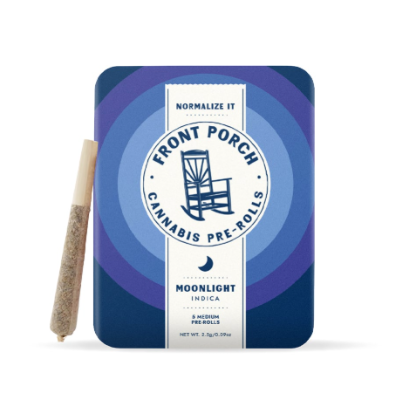 Photograph of product: Infused Pre-roll Pack - Front Porch - Oui'd - 2.5 (5pk)