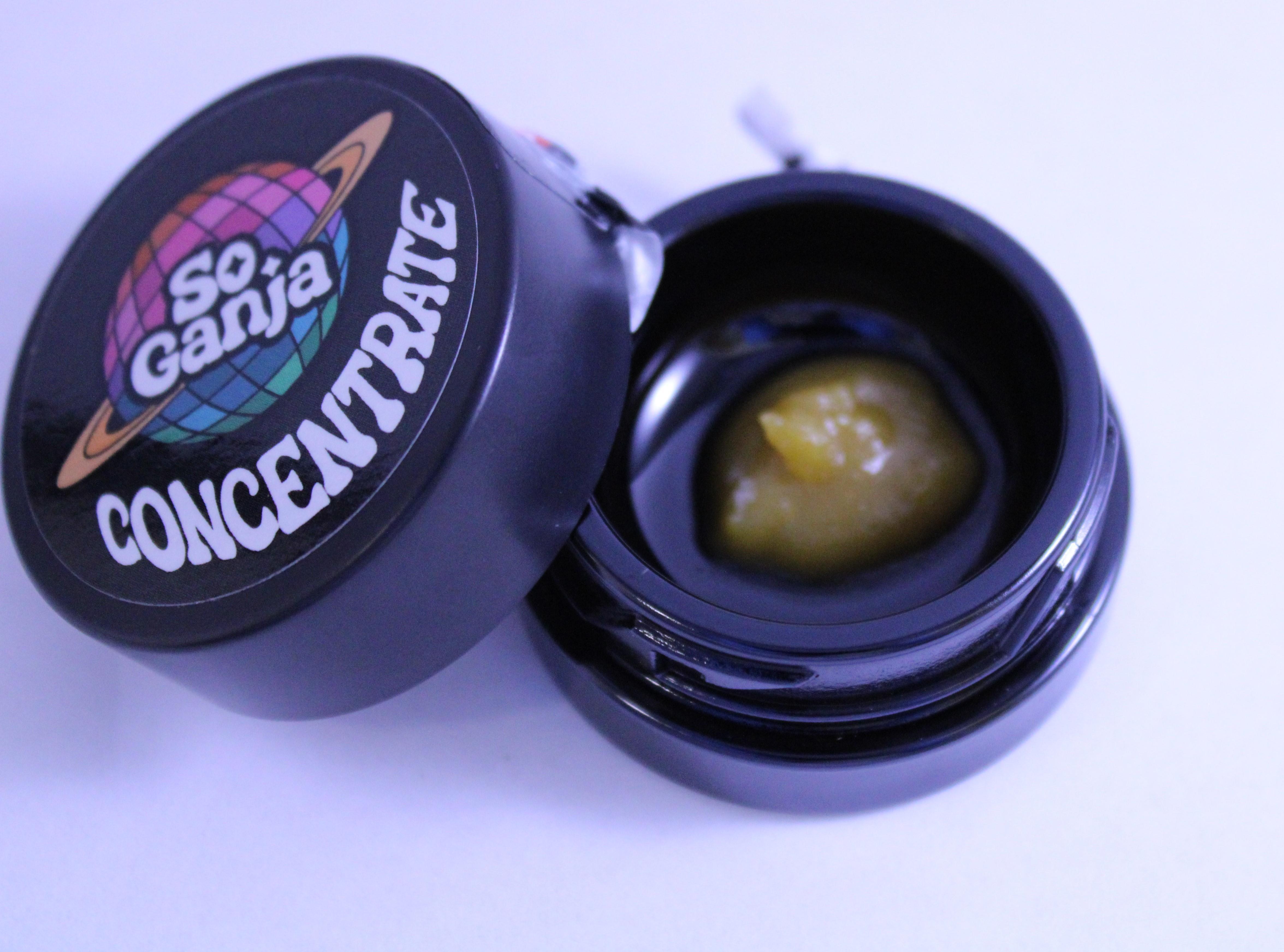 Photograph of product: SoGanja | Live Resin Badder | Lemon Tree Punch