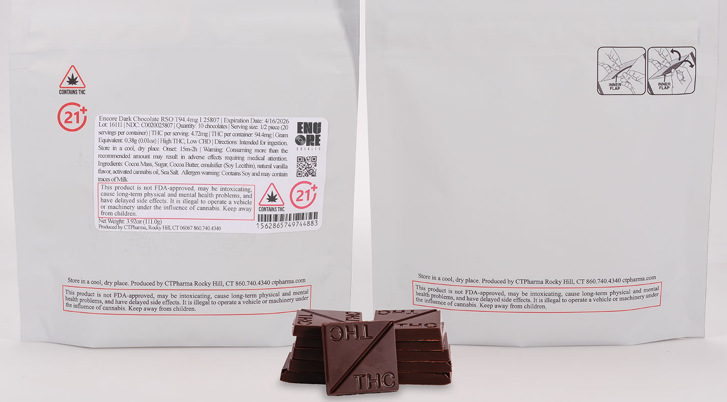 Photograph of product: Encore Dark Chocolate RSO (I) 25807