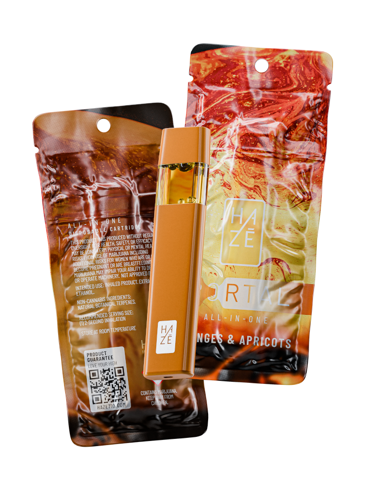 Photograph of Product: Rec Haze Industries Disposable - Oranges & Apricots