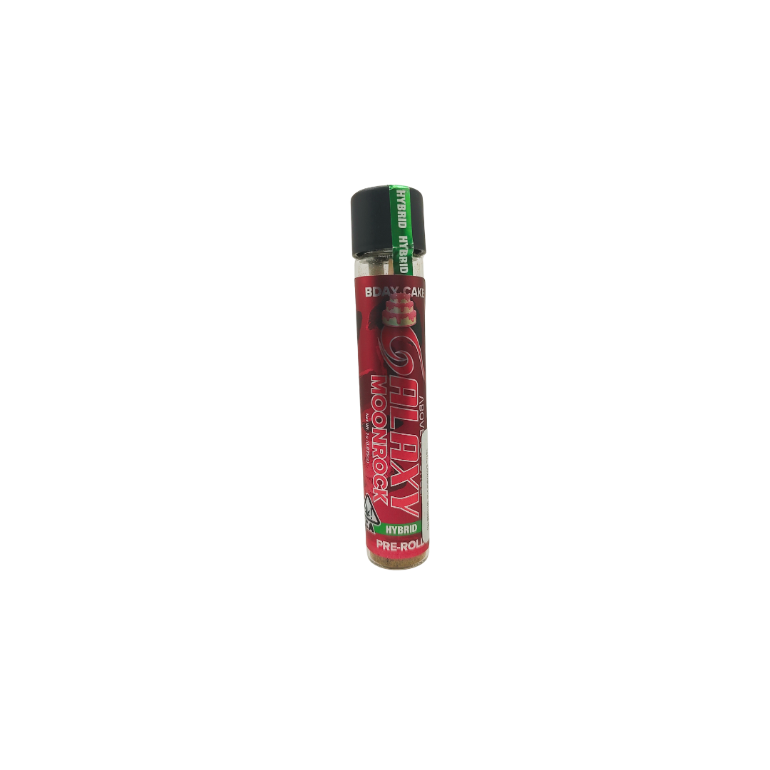 Photograph of product: B Day Cake Moonrock Infused Preroll [H]