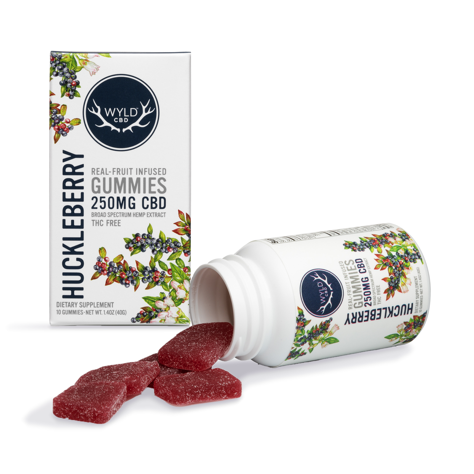 Photograph of product: Huckleberry Gummies | 250mg