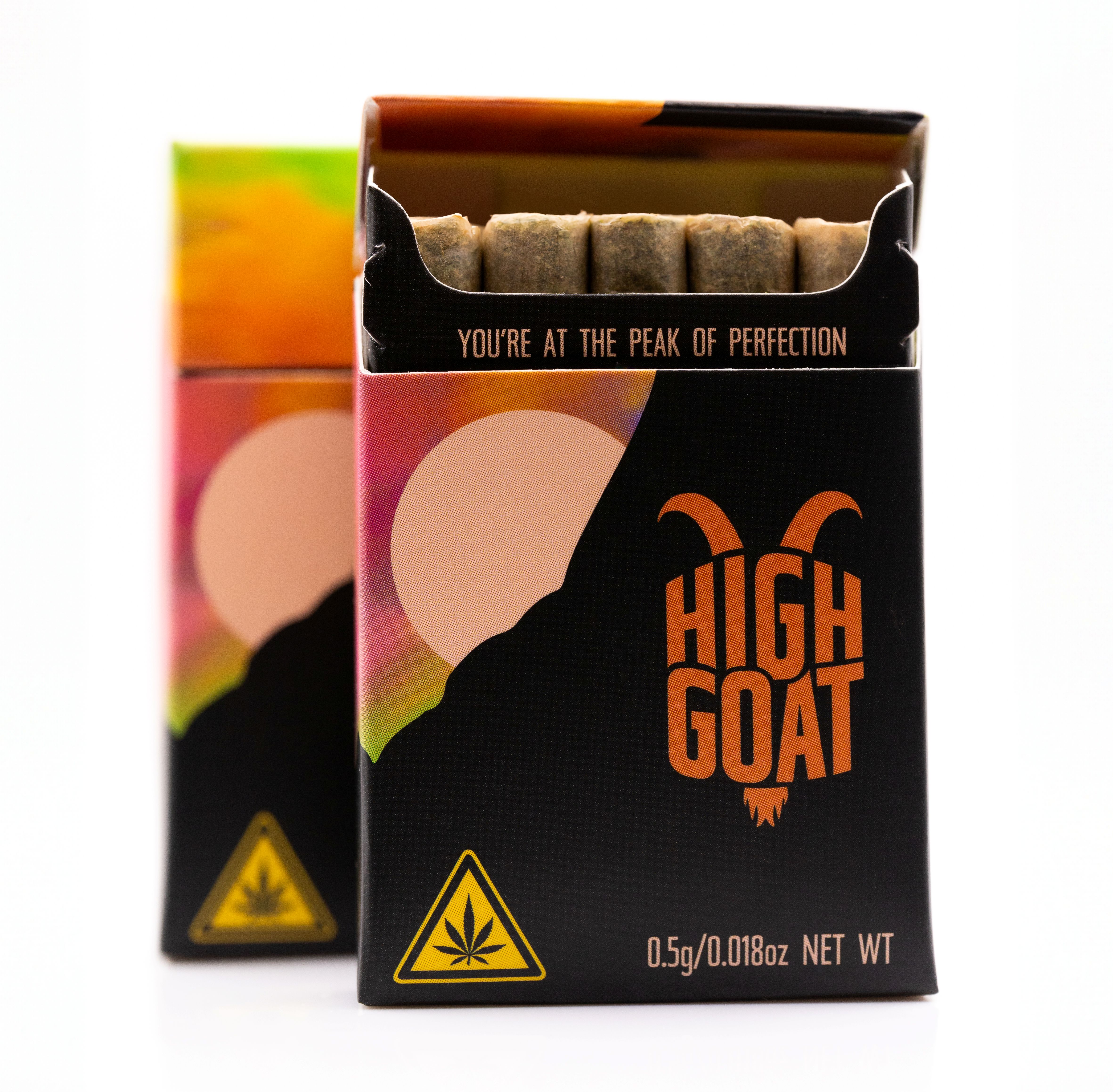 Photograph of product: High Goat Flower Pre-Roll Mimosa (5pk)