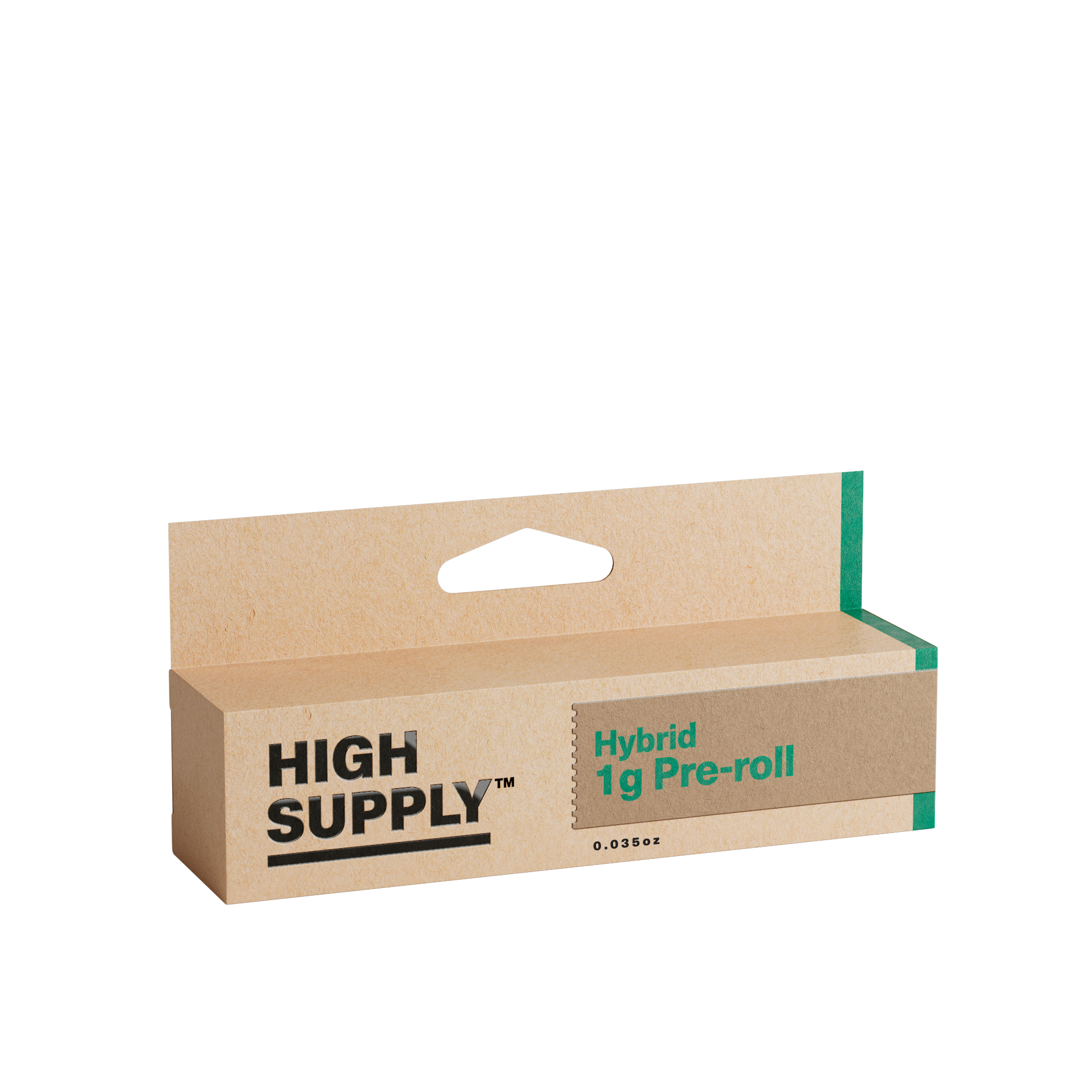 Photograph of product: High Supply - Banana Mints - Pre-Roll - Hybrid