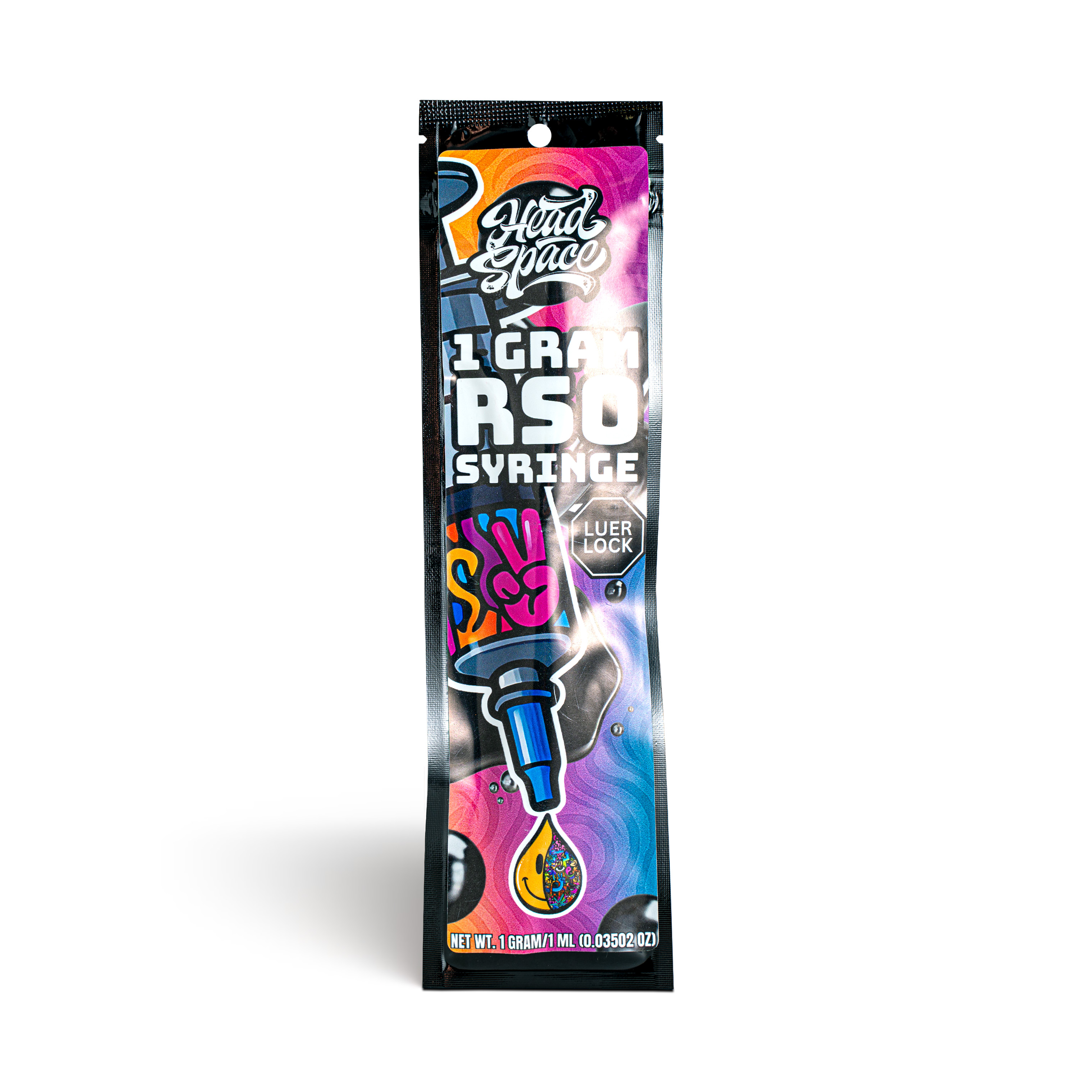 Photograph of product: RSO Syringe