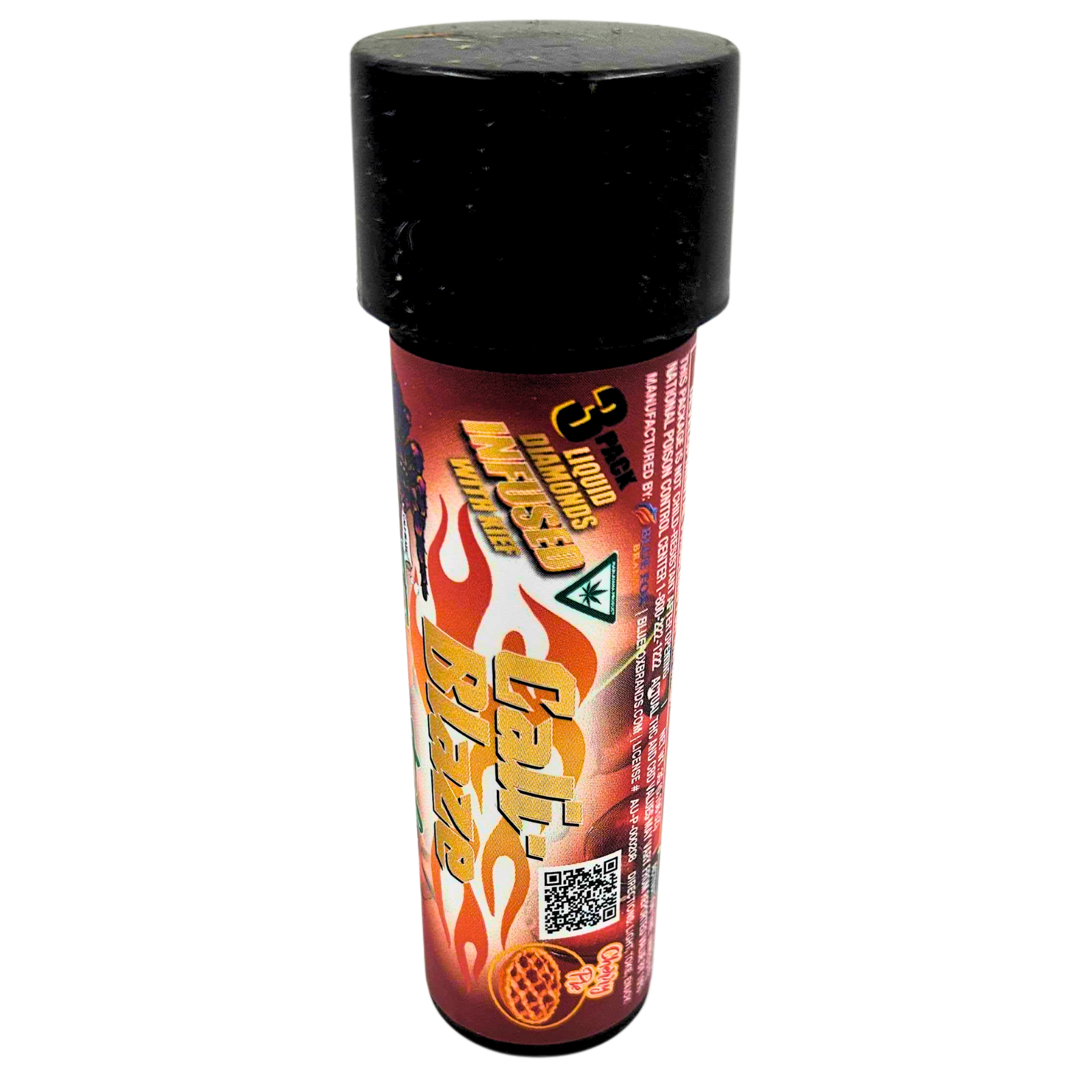 Photograph of product: CALI-BLAZE | ICC | Infused Preroll Pack | Tarantula | Cherry Pie