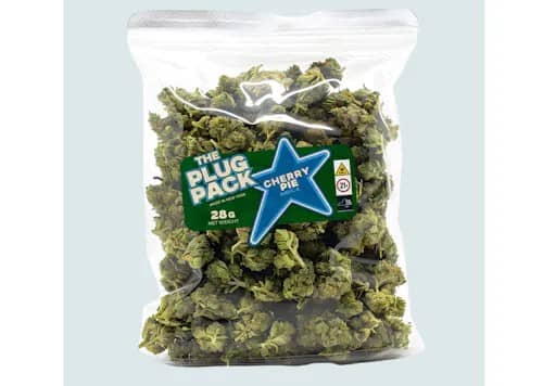 Photograph of product: The Plug Pack - Cherry Pie - Flower - 28g