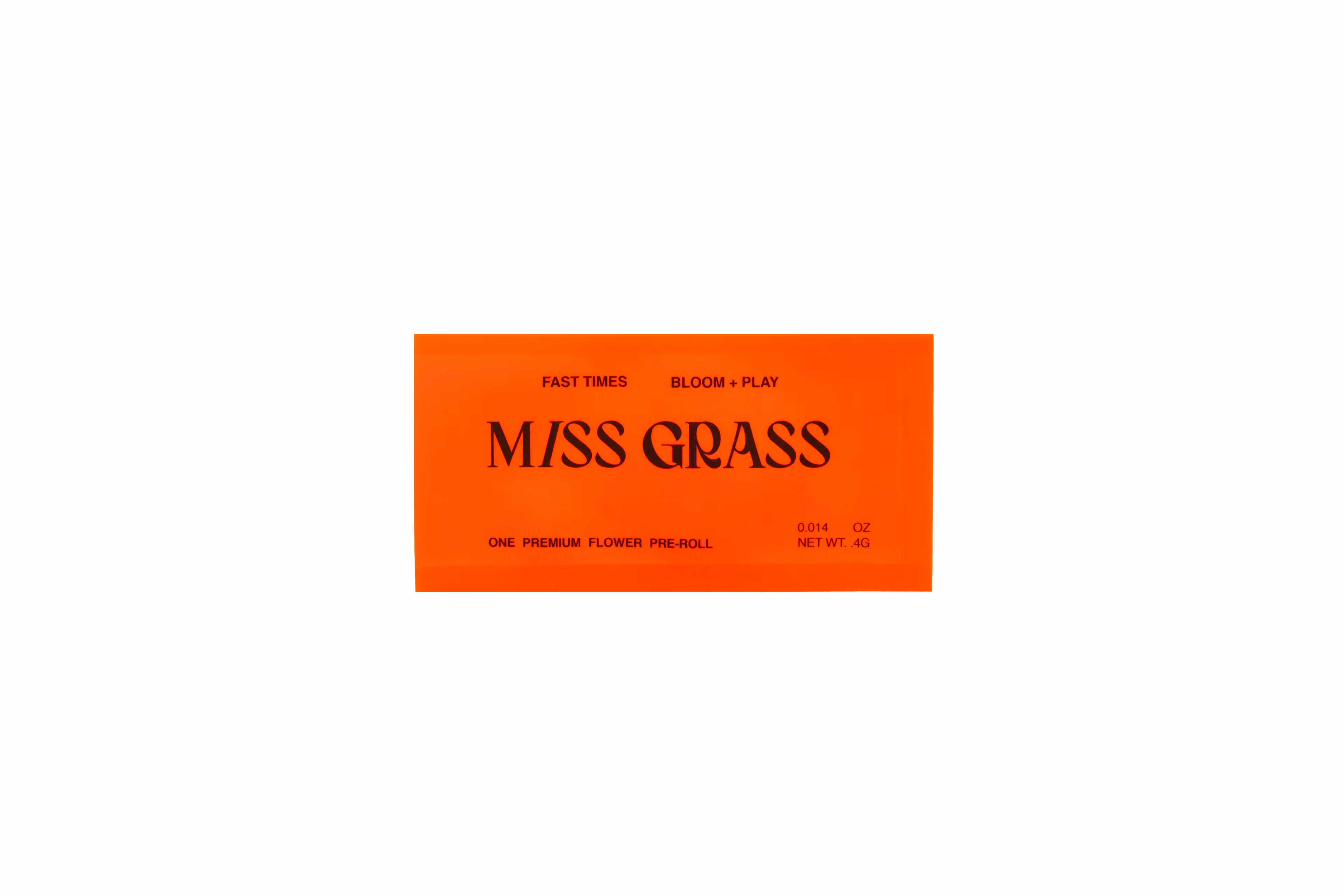 Photograph of product: Fast Times Pre-Roll | 0.4g