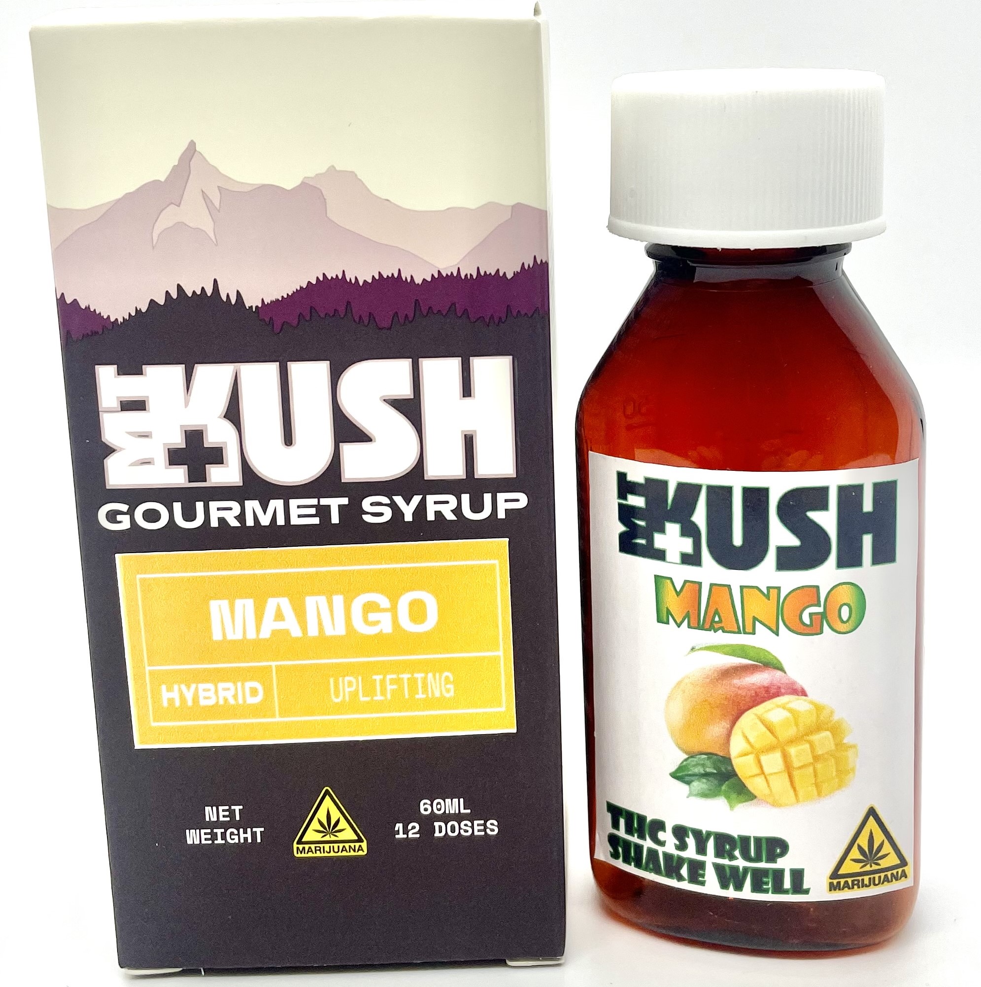 Photograph of product: Nano Mango Syrup | 60 ml.