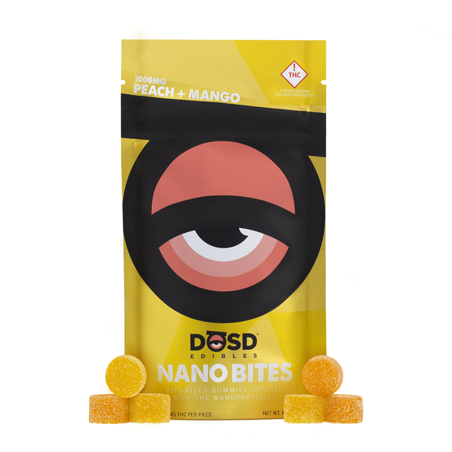 Photograph of product: Dosd Gummies - Peach Mango