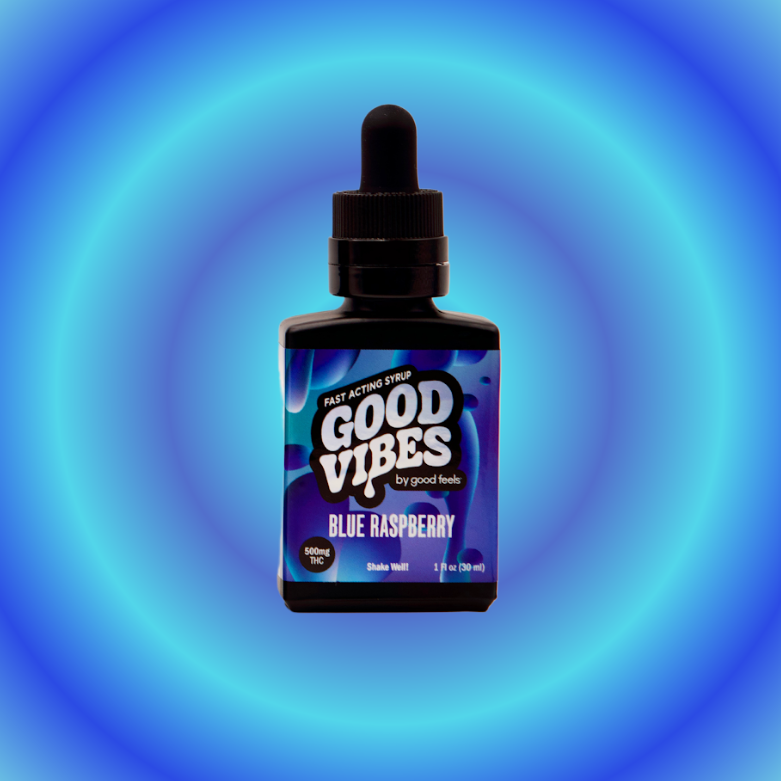 Photograph of product: Tincture Syrup - Blue Raspberry