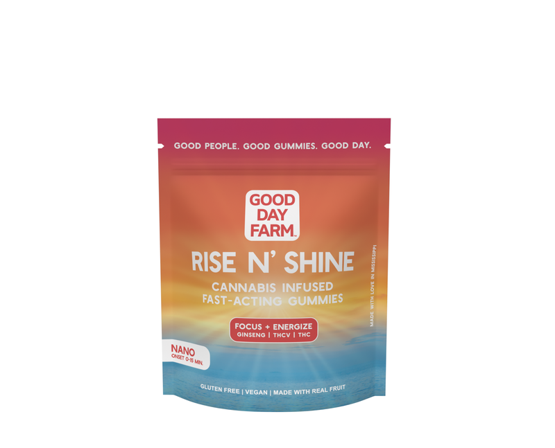 Photograph of product: Rise N' Shine | Gummies 50mg