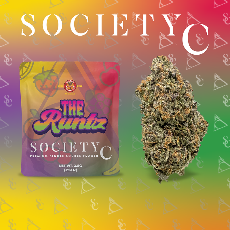 Photograph of product: Society C - BULK - The Runtz - 26.74% - 28g