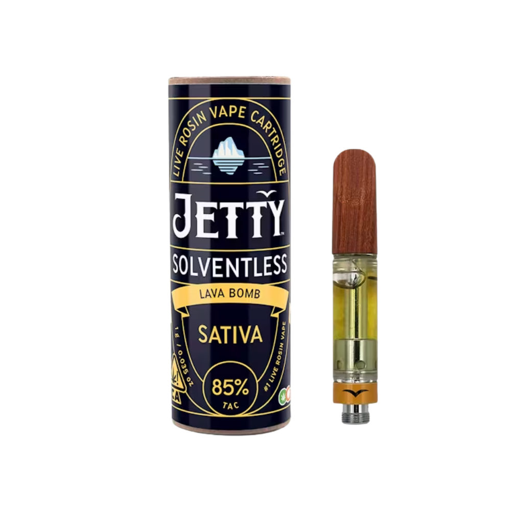 Photograph of product: LAVA BOMB SOLVENTLESS 1G - JETTY EXTRACTS