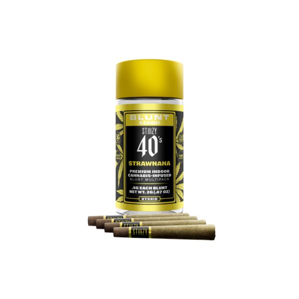 Photograph of product: 40's Strawnana Infused Blunt 4pk