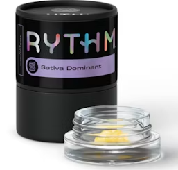 Photograph of product: Rythm White Durban Live Resin Sugar
