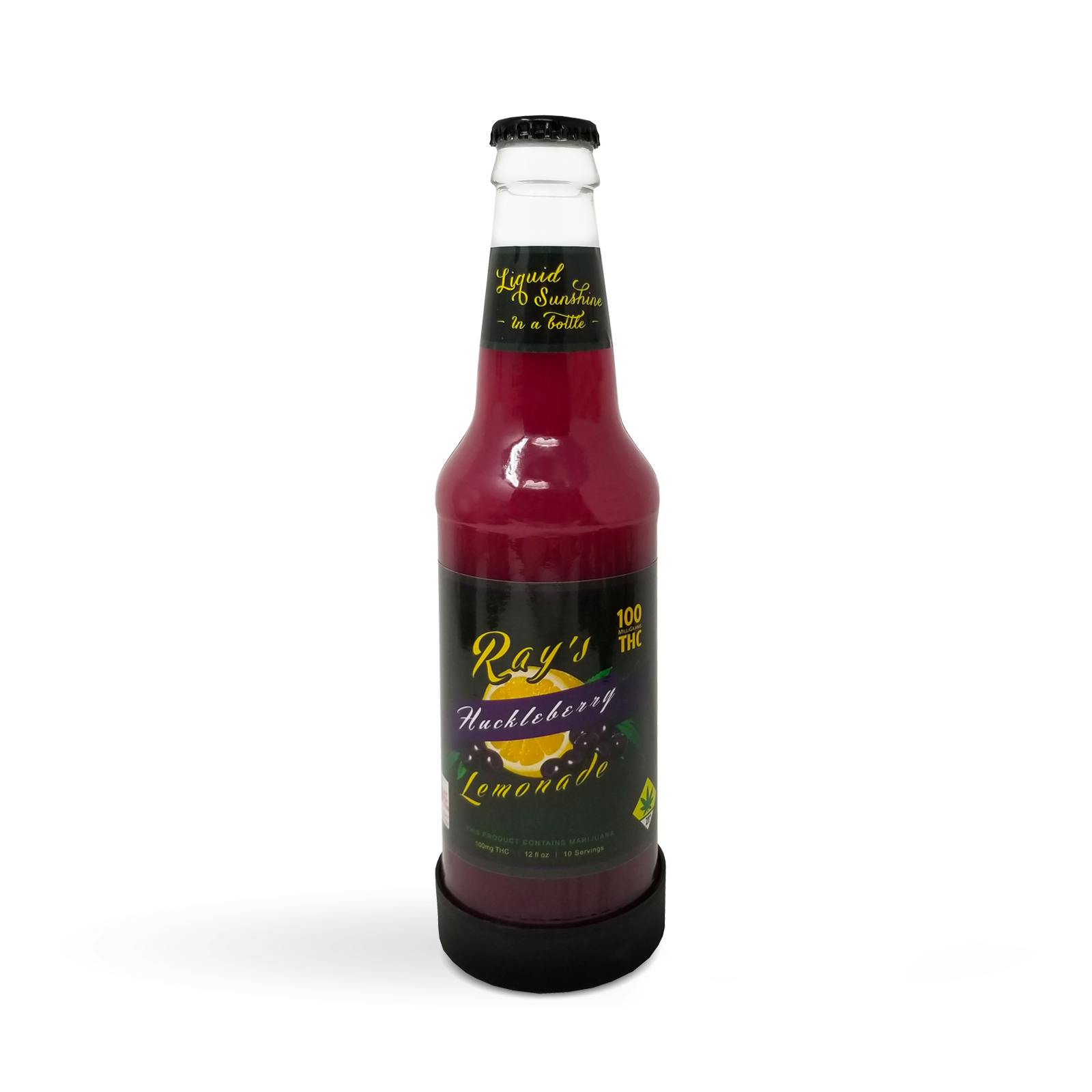 Photograph of product: DP Ray's Lemonade Huckleberry 100mg