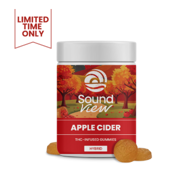 Photograph of product: SoundView Apple Cider Gummies T98.8 (H) 20 Pack - 00127