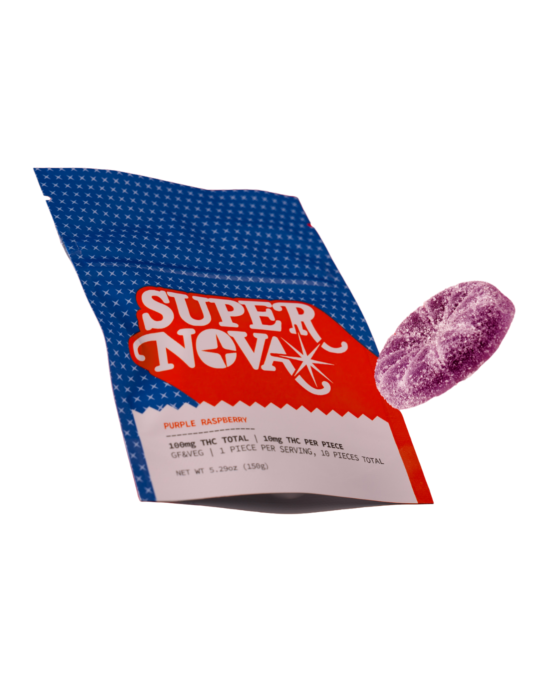 Photograph of product: Purple Raspberry Super Nova | 100mg