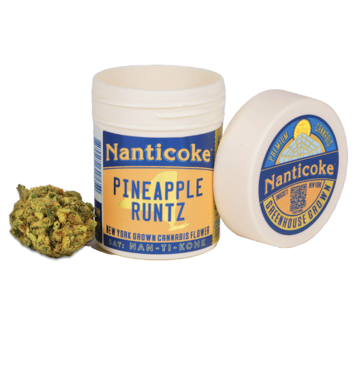 Photograph of product: Nanticoke | 3.5g Flower | Pineapple Runtz
