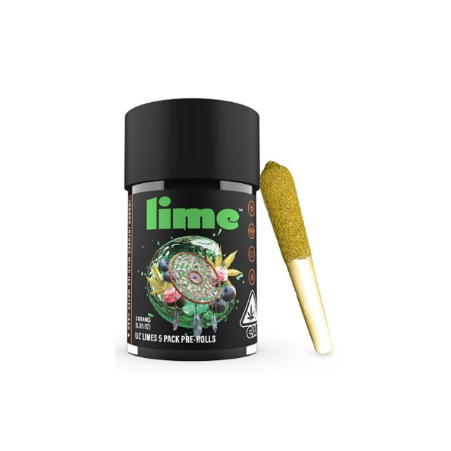 Photograph of Product: 5PK- 0.6G- LIL LIMES- BLUE DREAM- INFUSED